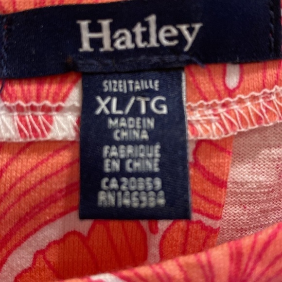 Hatley Nellie Dress Cotton Pink Purple Seashell Print XL - Picture 3 of 9